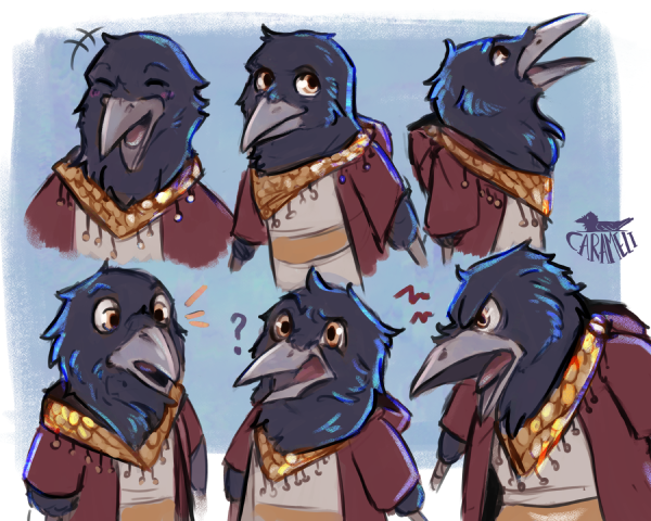 Character Expression Study of my Dungeons and Dragons Character